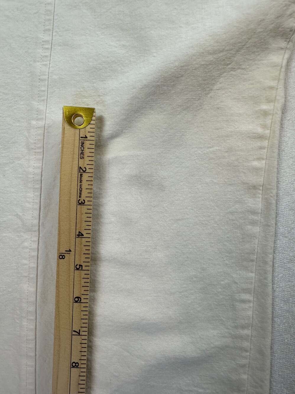 Free People Sky Rider Straight-Leg Ecru Paperbag Waist Pants Large - Picture 12 of 15